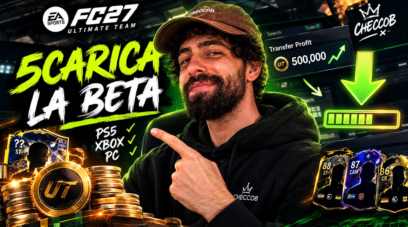 Come scaricare la beta di FC 27 passo dopo passo (PS5, Xbox, PC)